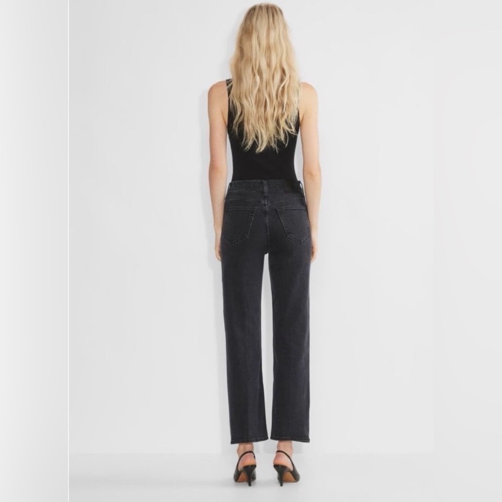 Denim Forum The Arlo High Rise Straight Size 24 28L - Picture 5 of 9